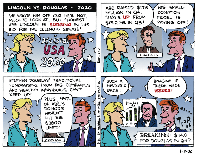 Ted Rall Comic Strip for January 08, 2020 