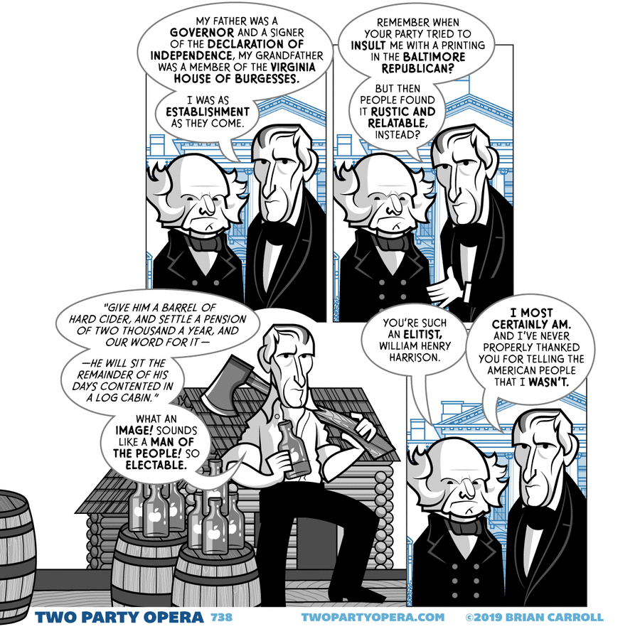 Two Party Opera Comic Strip for November 08, 2019 