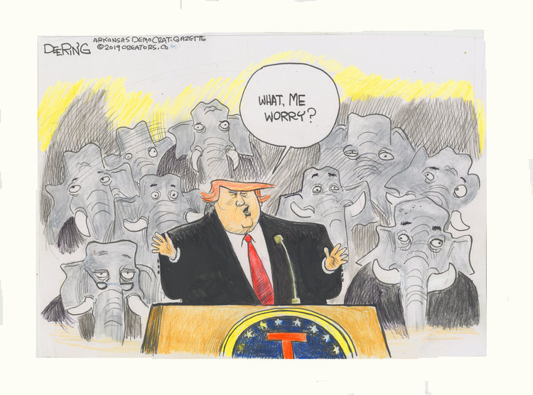 John Deering Comic Strip for December 22, 2019 