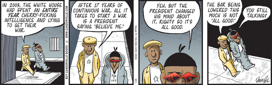 Candorville Comic Strip for January 20, 2020 