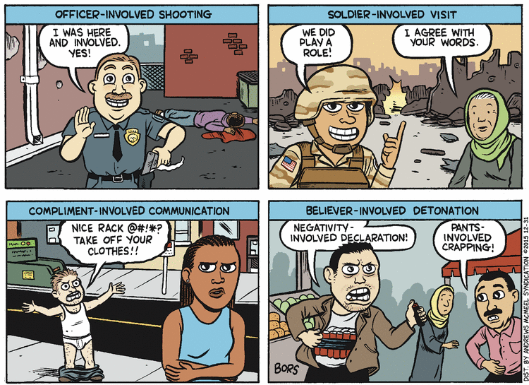 Matt Bors Comic Strip for December 31, 2019 