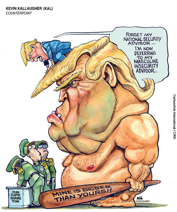 Kevin Kallaugher Comic Strip for January 10, 2020 
