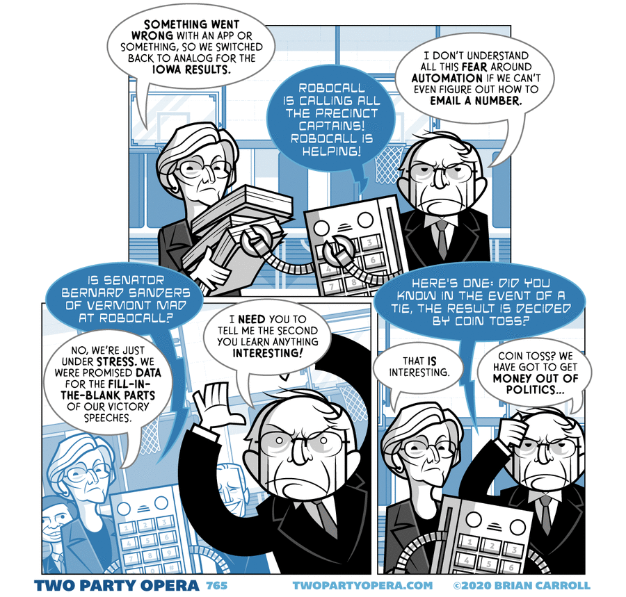 Two Party Opera Comic Strip for February 04, 2020 