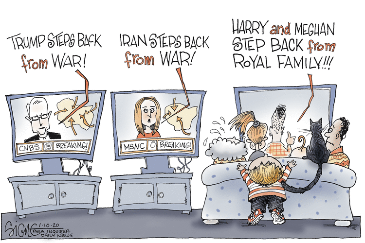 Signe Wilkinson Comic Strip for January 10, 2020 