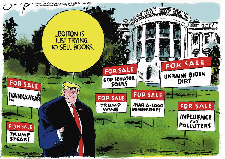 Jack Ohman Comic Strip for January 30, 2020 