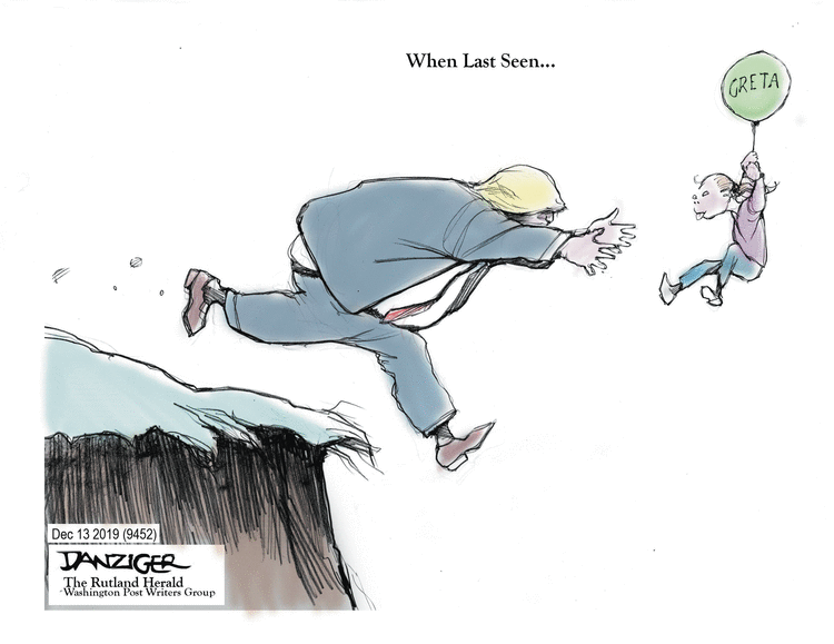Jeff Danziger Comic Strip for December 13, 2019 