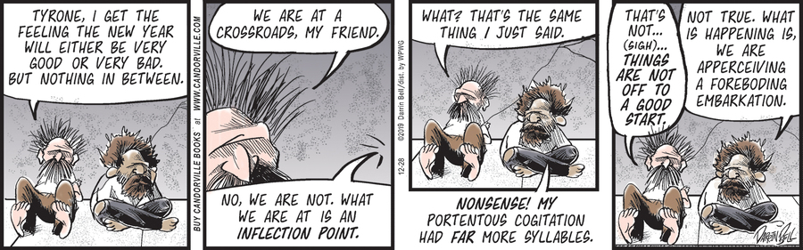 Candorville Comic Strip for December 28, 2019 
