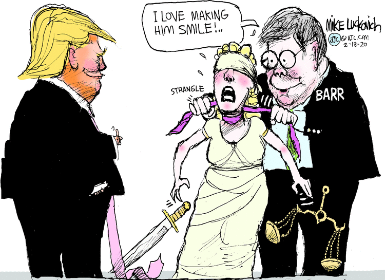 Mike Luckovich Comic Strip for February 18, 2020 