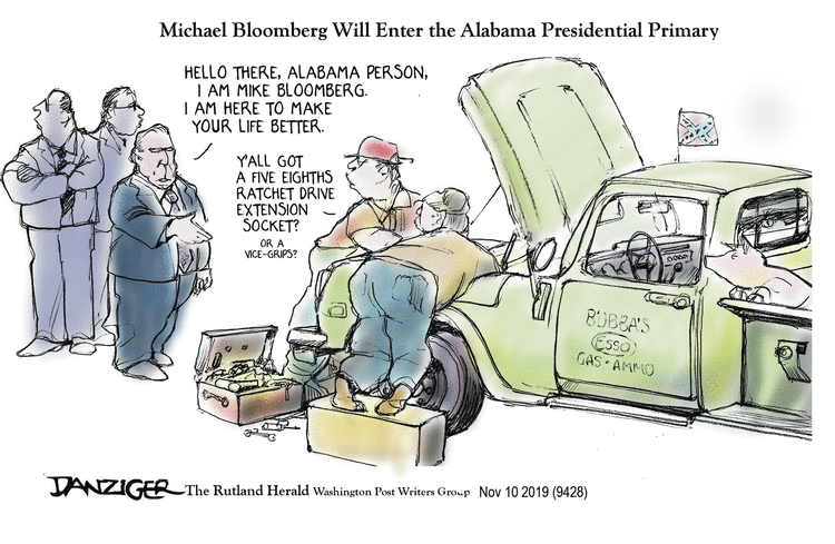 Jeff Danziger Comic Strip for November 11, 2019 