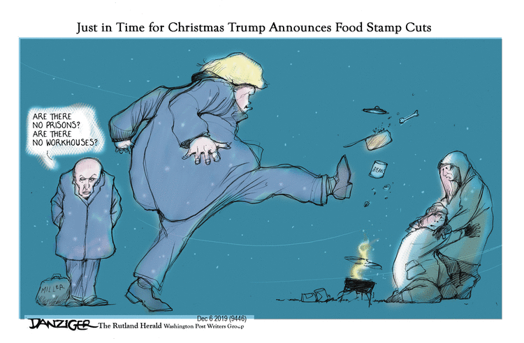 Jeff Danziger Comic Strip for December 06, 2019 