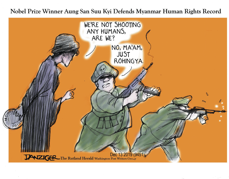Jeff Danziger Comic Strip for December 14, 2019 