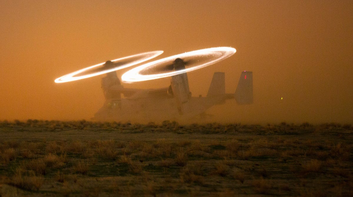 a-marine-corps-mv-22-osprey-assigned-to-special-purpose-marine-air-ground-task-force-crisis-response-central-command-stages-on-a-hasty-landing-zone-during-a-tactical-recovery-of-aircraft-and-personnel-drill-at-an-undisclosed-location-in-southwest-asia-on-november-16.jpg