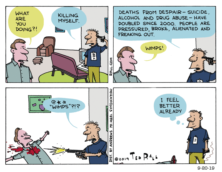 Ted Rall Comic Strip for September 20, 2019 