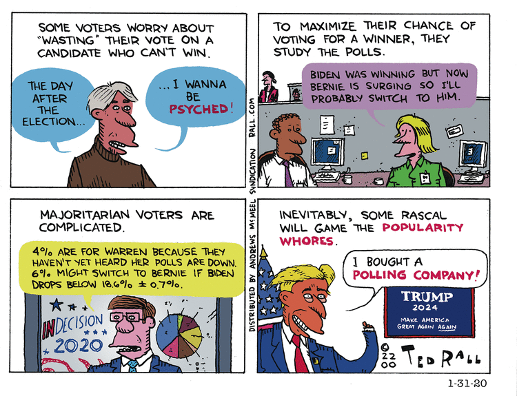 Ted Rall Comic Strip for January 31, 2020 