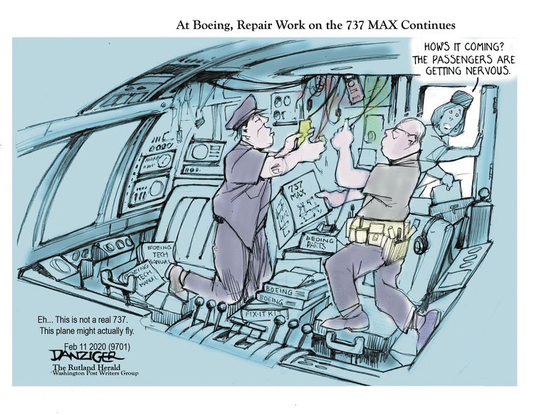 Jeff Danziger Comic Strip for February 11, 2020 