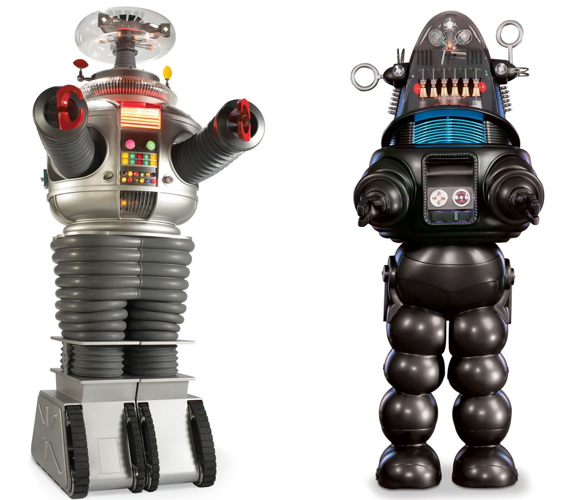 Lost in Space Robot B-9 and Forbidden Planet Robby..together at ...