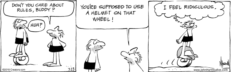 Thor Peter rules helmet on wheel Archives - B.C. Comic Strip