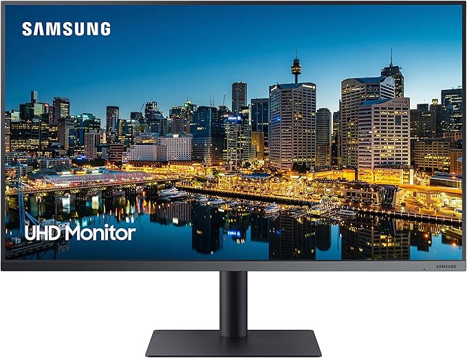 Samsung Business FT872 32 inch 4K UHD 3840x2160 60Hz Computer Monitor for Business with Thunderbolt 3, DisplayPort, USB Hub, (F32TU872VN), Black (Renewed)